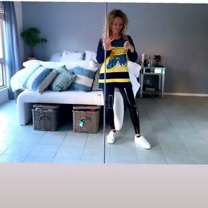 RARE Vintage Iceberg sweater embroidered top Diamonds are a Girls Best friend